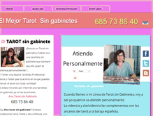 Tablet Screenshot of elmejortarotsingabinete.com